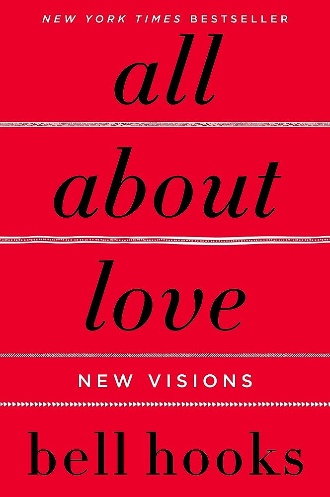 cover of all about love by bell hooks