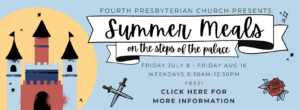 Summer Meals: on the steps of the palace